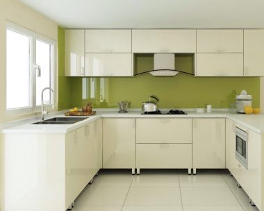 Tủ bếp Acrylic A04