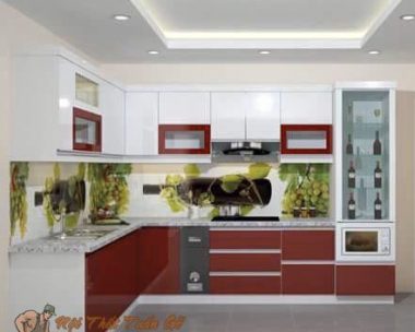 Tủ bếp Acrylic A06